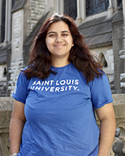 Headshot of student leader Zainab Mahmood