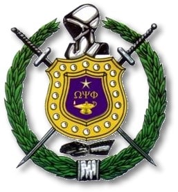 Omega Psi Phi crest