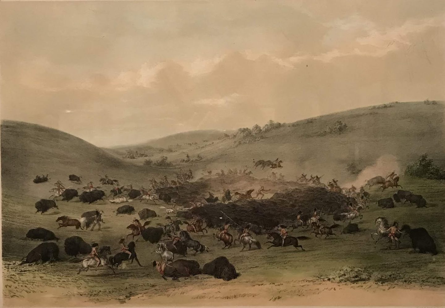 Buffalo Hunt, Surround